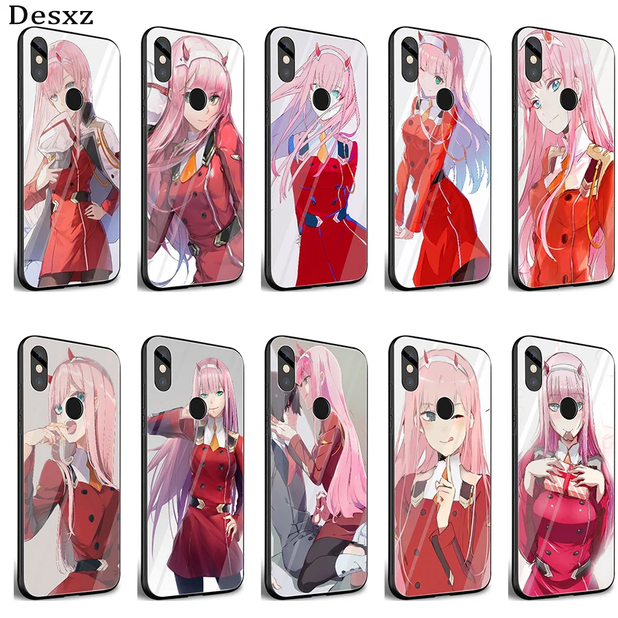 Desxz стекло ТПУ АНИМЕ DIY чехол для xiaomi 8 Lite A1 A2 9 redmi note 5 6 7 Pro 6A 4X 5X 6X Pocophone F1 | Мобильные