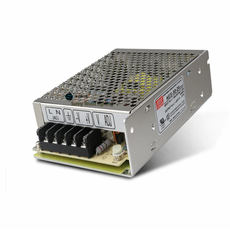 

100-240Vac to 24VDC ,52.8W ,24V2.2A UL Listed power supply ,Led light,led signboard driver ,NES-50-24