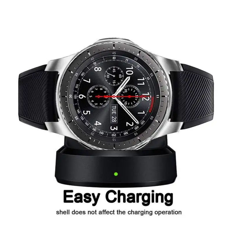 

S3 Smart Watch Protection Frame Strap Soft TPU Cover Inner Shell Protective Shell For Samsung Galaxy Watch