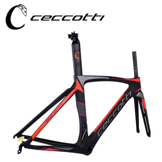 Top 2018 carbon road frame T1000 new arrive Ceccotti brand carbon racing bike frame with bike parts 3