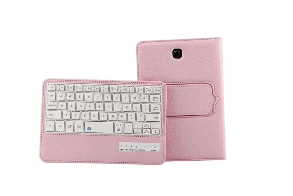 

Keyboard Cover Funda For Samsung Galaxy Tab S2 8.0 T710 T713 T715 T719 SM-T710 SM-T715 Litchi PU Leather Cover+Stylus Pen+Film.