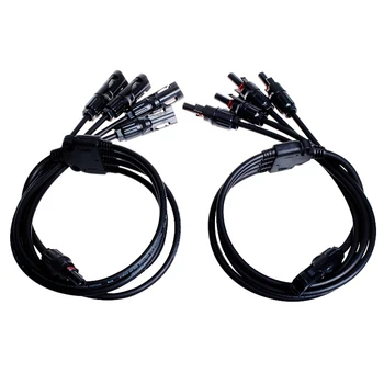 

MAYLAR@ 25 Years Warranty 20 pair 1 To 4 Y Branch MCY401 PV Connector With CE IP67 For Solar Generator System Free Shipping