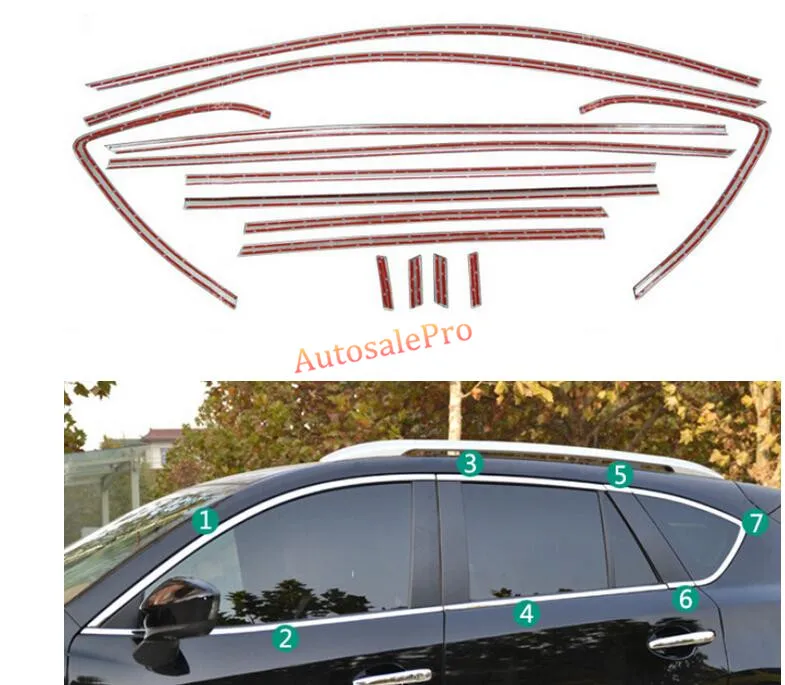 Верхние и нижние стальные чехлы на пороги рамы для Mazda CX 5 2015 2014 2013 2016|steel window