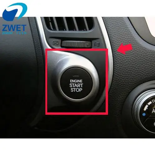 

ZWET Car engine start button Engine Start Stop Button Switch For ix35 START BUTTON SWITCH For Hyundai ix35S 95430-2S900
