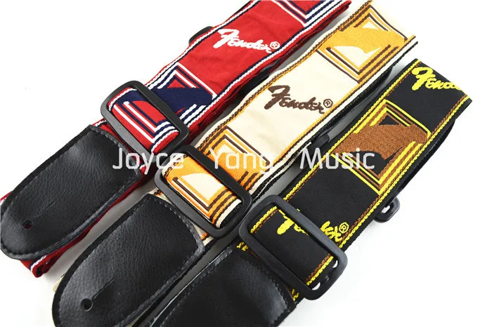 Vintage Style Acoustic Electric Guitar Strap Woven...