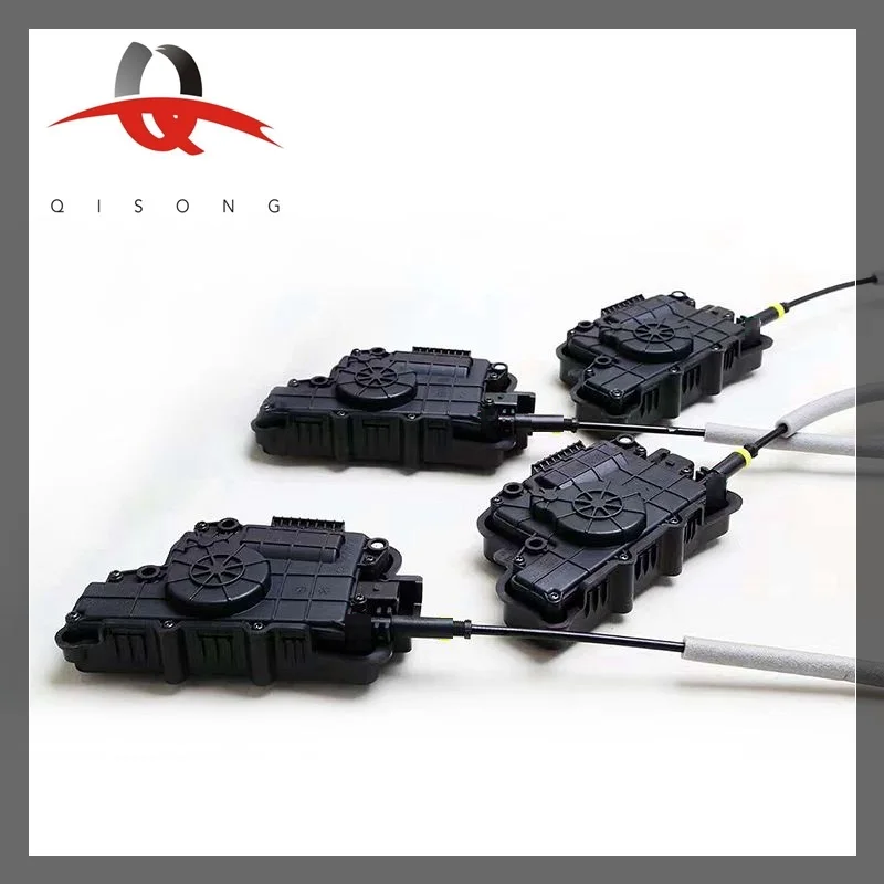 

QISONG - For PORSCHE 95B Macan Soft Car Closer Four Doors electric suction door lock Device