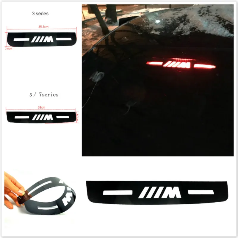 Car Styling Brake Light Sticker For BMW E46 E90 E91 E92 E93 F30 F31 F35