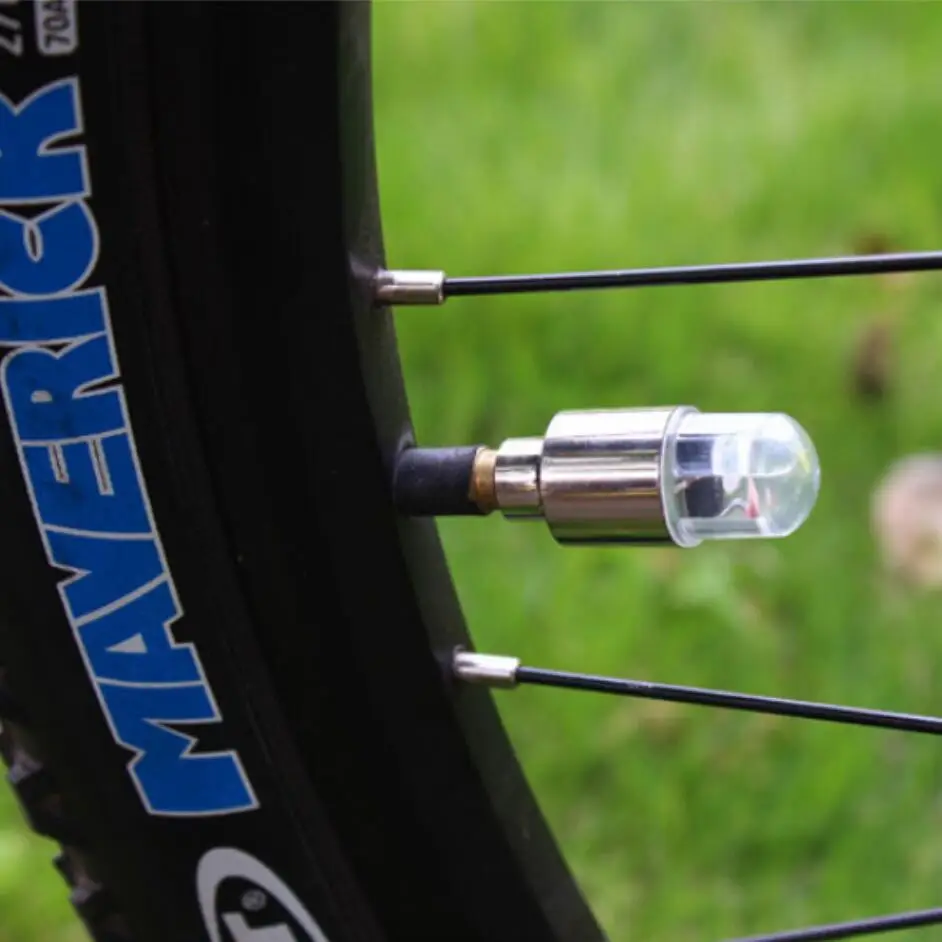 Велосипедный светильник с батареей для горного велосипеда, велосипедный светильник s светодиодный S шина, колпачки для клапанов, колеса, спицы, светодиодный светильник BL2103