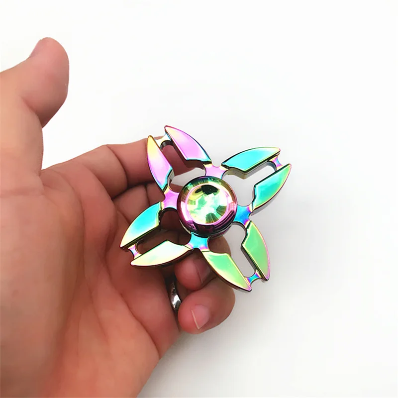 Новый Непоседа блесны ручной spinner фиджеты для СДВГ сенсорными украсить палец Spinner Металлический для аутизма и СДВГ взрослых анти-стресс