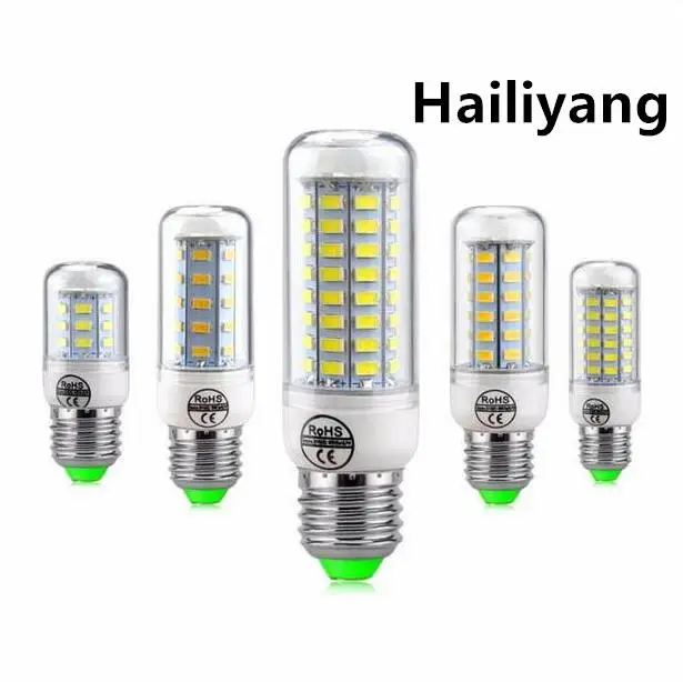 

E27 LED Lamp 220V 240V Smart IC LED Bulb SMD5730 LED Corn Light 24/36/48/56/ 69/81/89Leds for Home Decoration Indoor Lighting