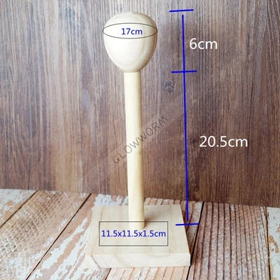 BJD деревянный парик дисплей стенд Поддержка для 1/6 1" YOSD 1/4 17" 1/3 2" высокий BJD кукла MSD SD DK DZ AOD DD использовать куклы - Цвет: 1I4