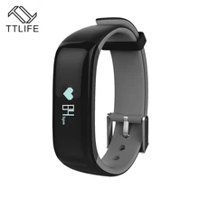 TTLIFE Bluetooth 4.0 Смарт Браслет Приборы для измерения артериального давления Мониторы носимых ЧСС Мониторы смарт-браслет для мобильного телефона