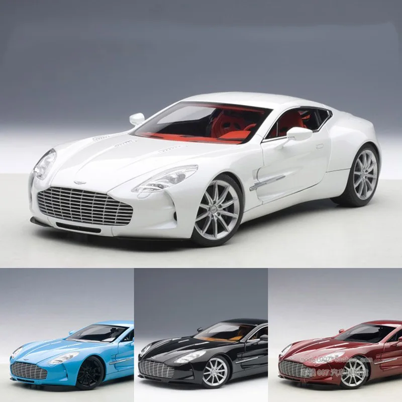 

1:18 Diecast Model AstonMartin ONE-77 Coupe for Alloy Toy Car Miniature Collection Gift for Children boys