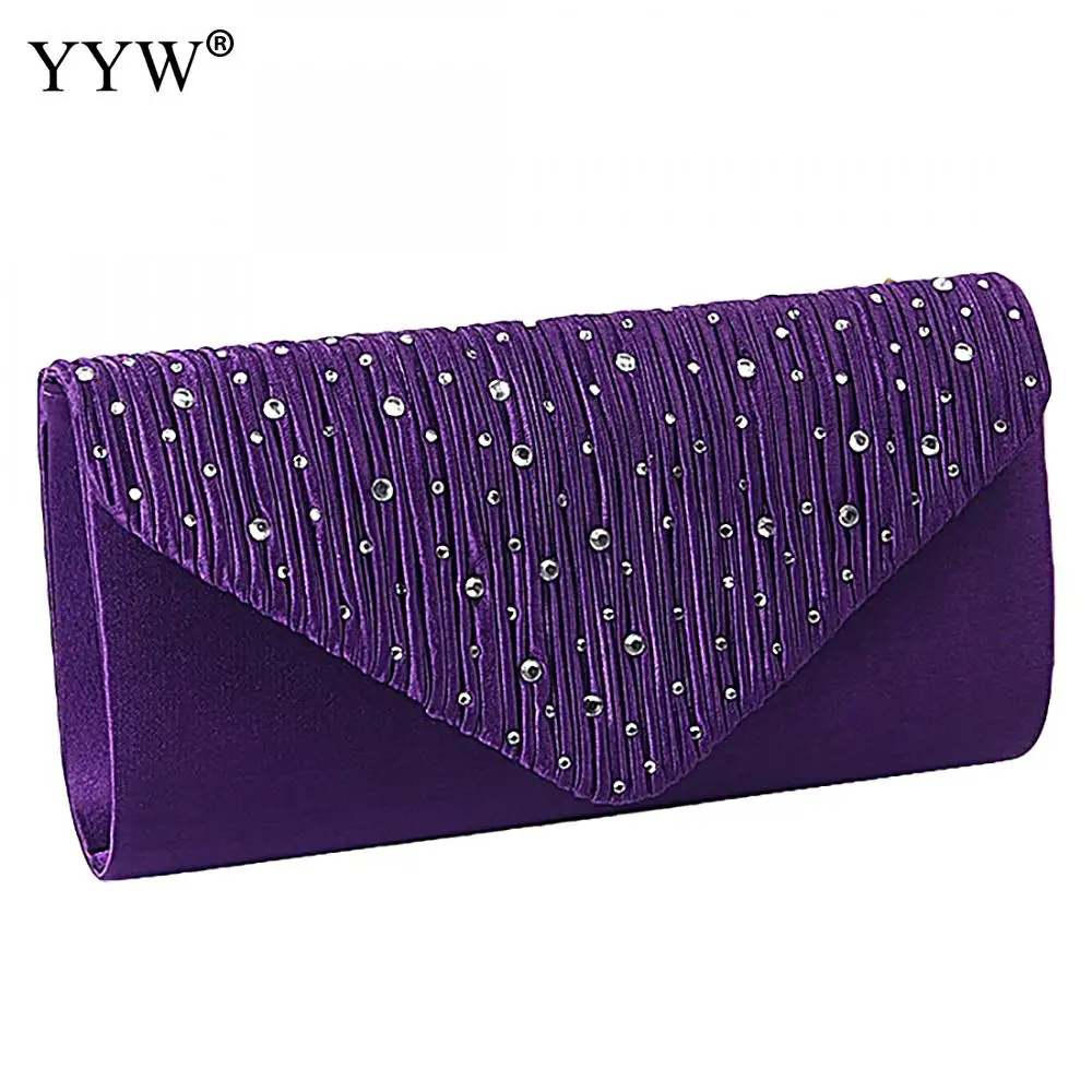 as mulheres moda sacos de noite roxo