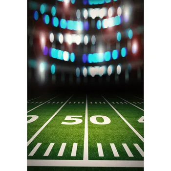 

Vinyl Photography Background Football Field Backdrop Soccer Match Kemp Children Fotografia Backgrounds for Photo Studio G-372
