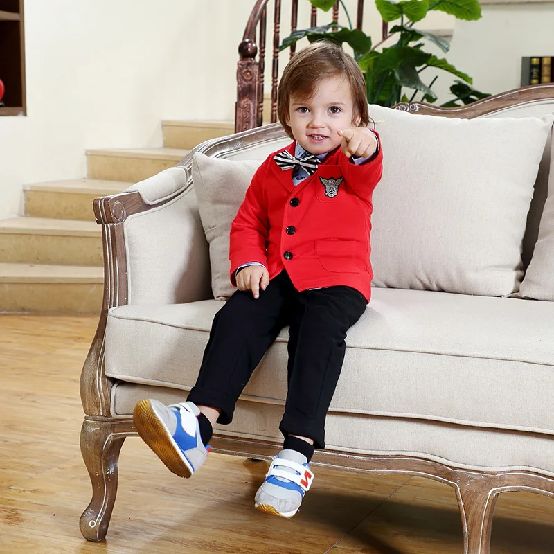 

new year costumes for kids boy kids chrismas clothes Boys 2 Years Winter 11.11 clothing Sets for new year boys Two Piece Suit