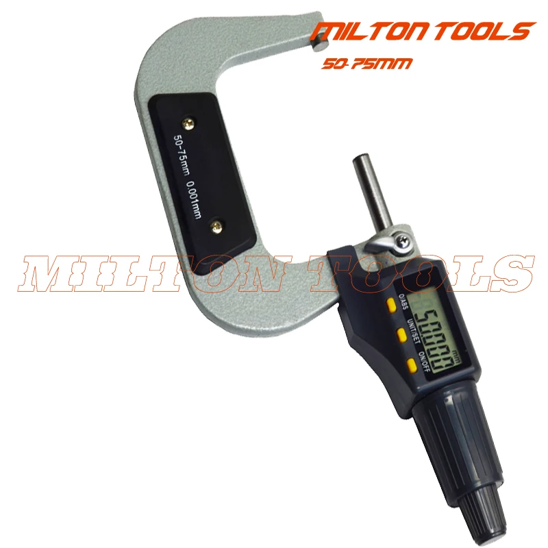 50 75mm x 0.001mm electronic digital Micrometer outside digital