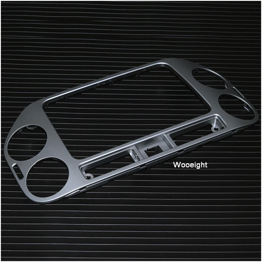 Wooeight 1Pc Car Central Dashboard Panel Navigation Frame Air Vent Outlet AC Trim Cover Styling For VW Tiguan 2013 2014 2015 (2)