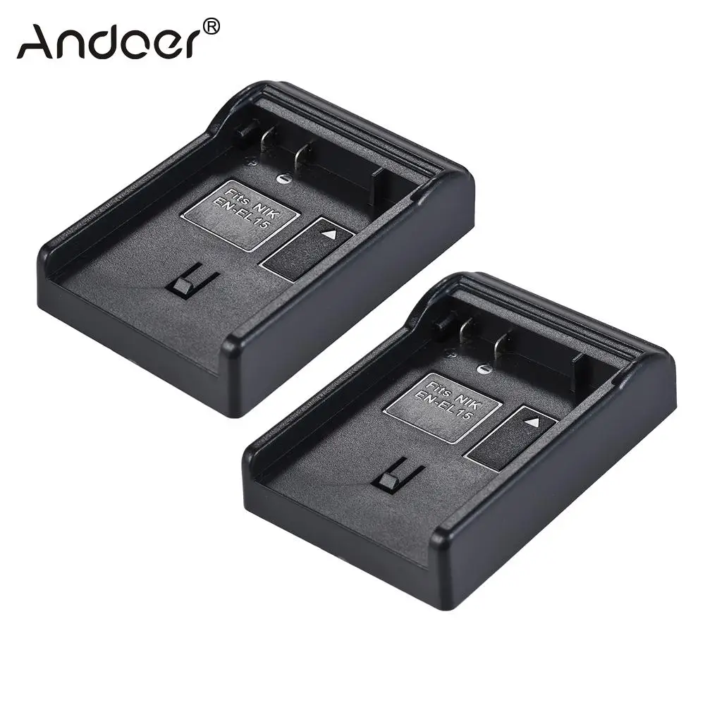 

Andoer 2pcs NP-FZ100 Battery Charger Mount Plate for Andoer Dual/Four Channel Battery Charger for Sony A7III A9 A7RIII A7SIII