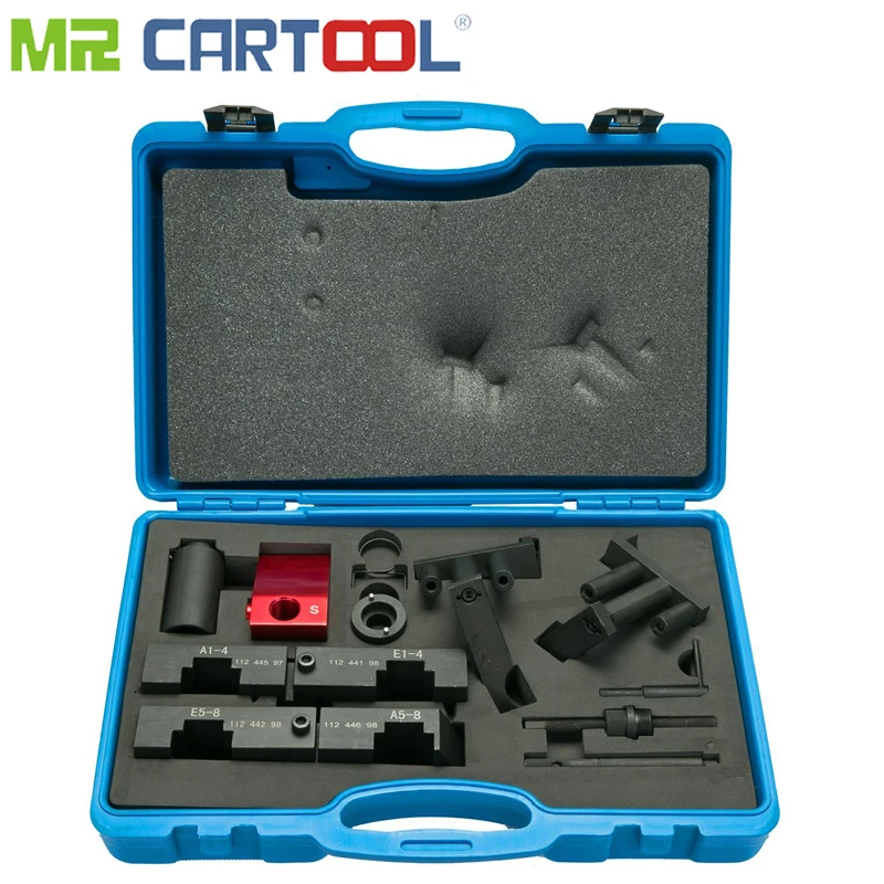 

MR CARTOOL Camshaft Alignment VANOS Timing Locking Tool Kit for BMW M60 M62