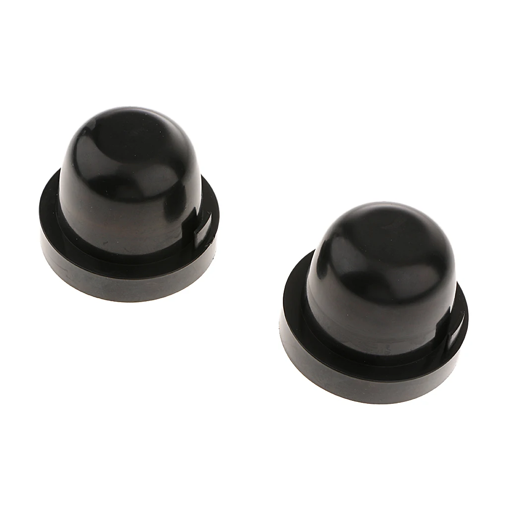 2x Universal HID LED Headlight Headlamp Dust Cover Light Cap Dustproof 65mm/70mm/75mm Rubber Housing Seal Cap