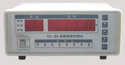 Быстрое прибытие TD-8A-503 многоканальный Температура метр канал 8 тепловое сопротивление PT100, Cu100, Cu50.standard Cu50
