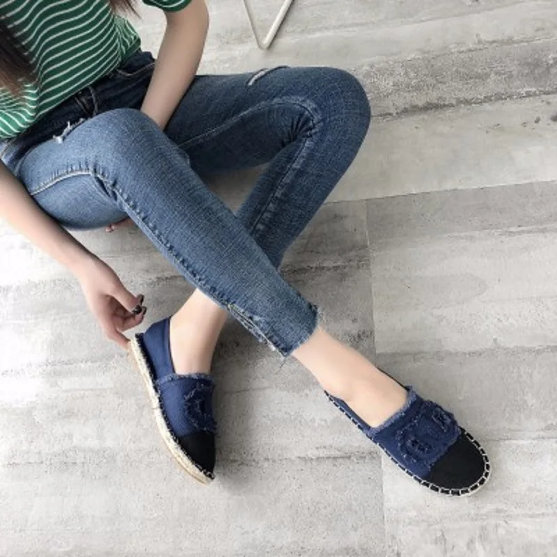 Toile Respirant Bas Confortable 2 Casual Pour 2018 Chaussures Nouveau 1 Aider Sauvage Et Automne Plates Dames Printemps R4n1wqA
