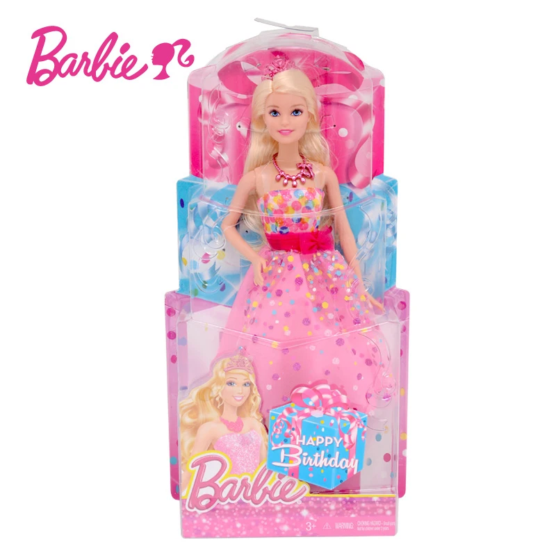 Оригинальная кукла Барби на день рождения Барби CFF47 девочка на день рождения Рождественский подарок