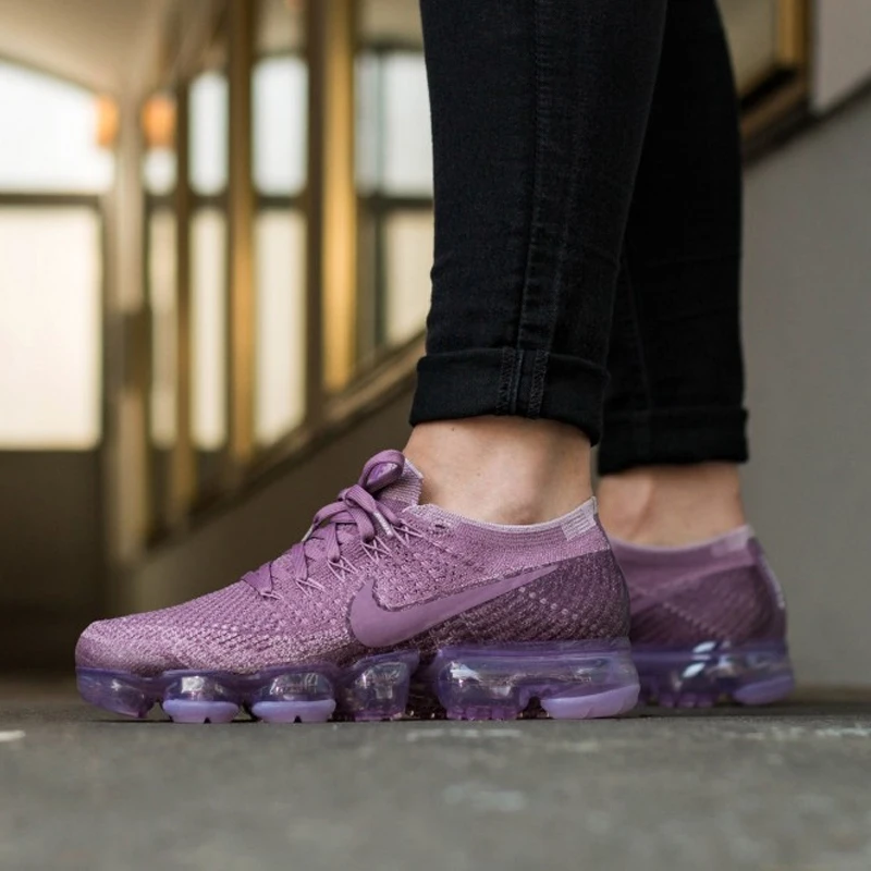 Original Authentic Nike Air VaporMax Flyknit Women's Breathable Running Shoes Outdoor Sneakers Good Quality 2018 New 849557-500