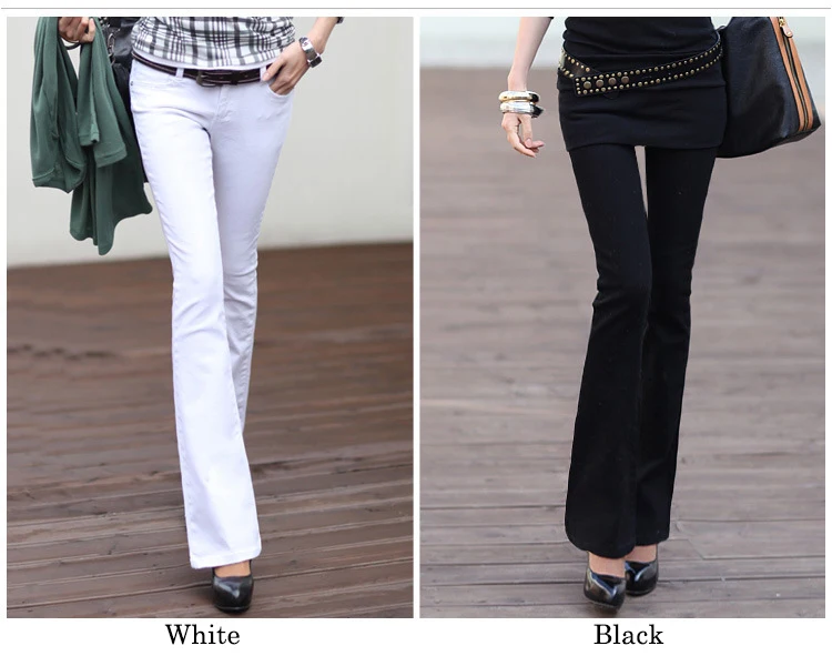 Черные белые женские джинсы со средней талией, белые черные джинсы, весенние осенние женские повседневные штаны, джинсы, женские брюки