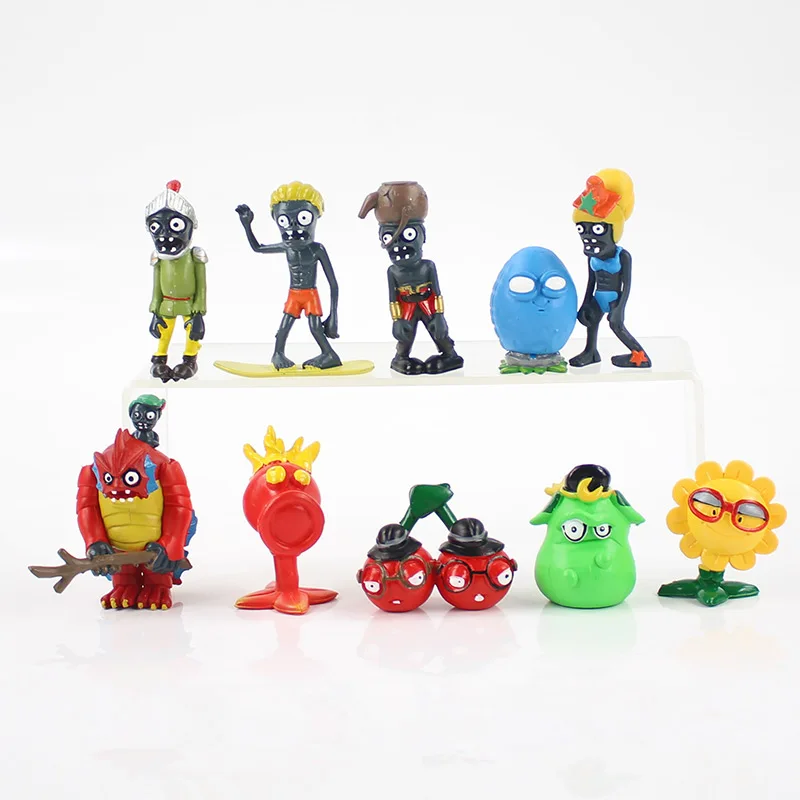 14 styles Plants vs Zombies PVZ Toy Plants Zombies PVC Action Figures Toy Doll Set for Collection Party Decoration - Цвет: Style 11