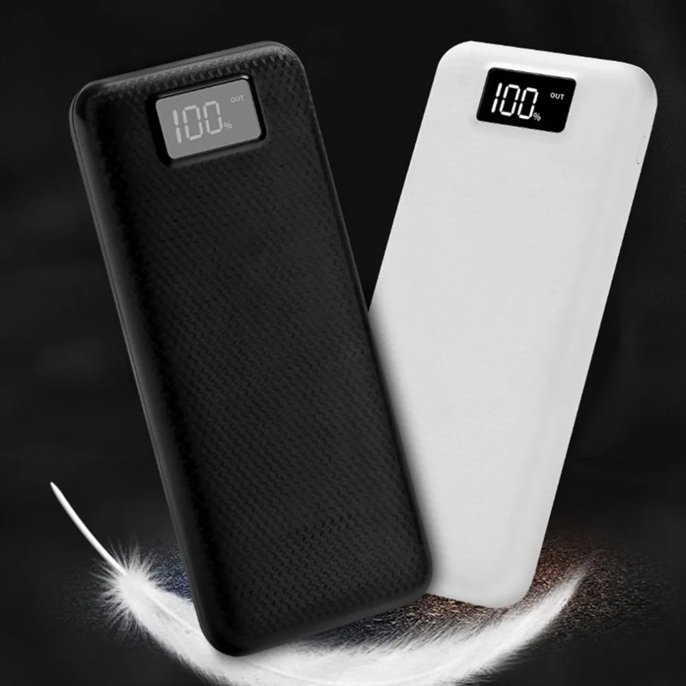 Power Bank pcb Power Bank Shell LCD Display Dual USB Output Power Bank