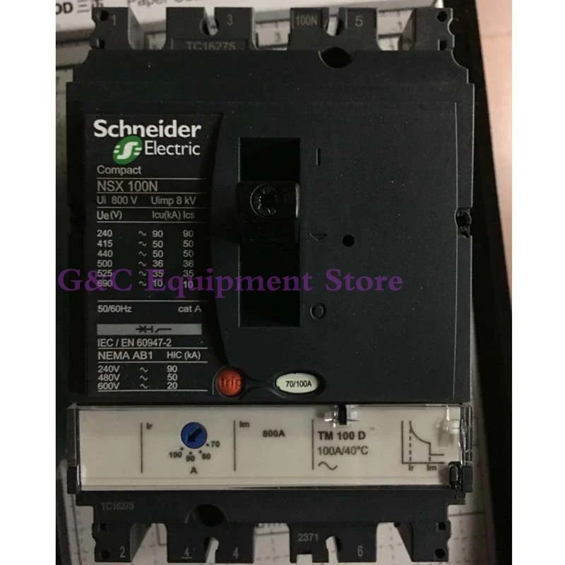 New Not Original NSX100N 3P 100A Breaker Air Switch LV429840-in Circuit ...