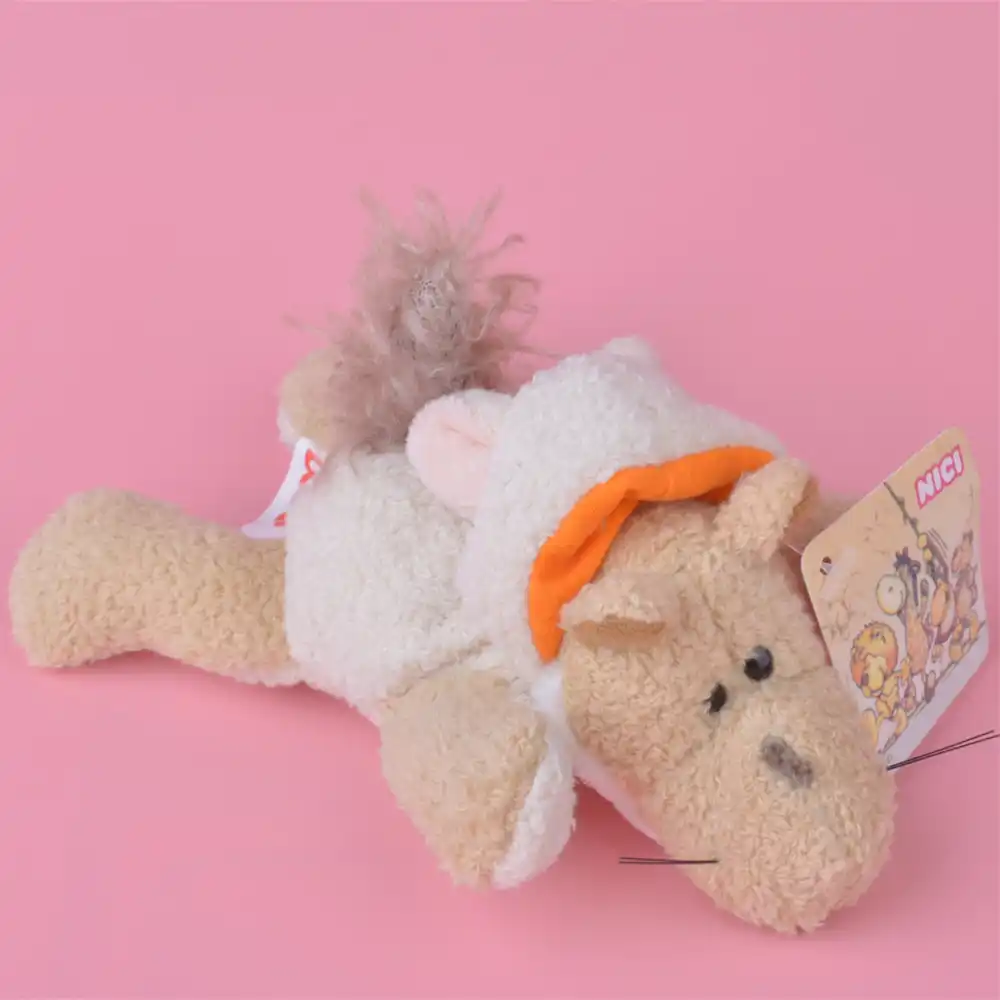 white wolf stuffed animal