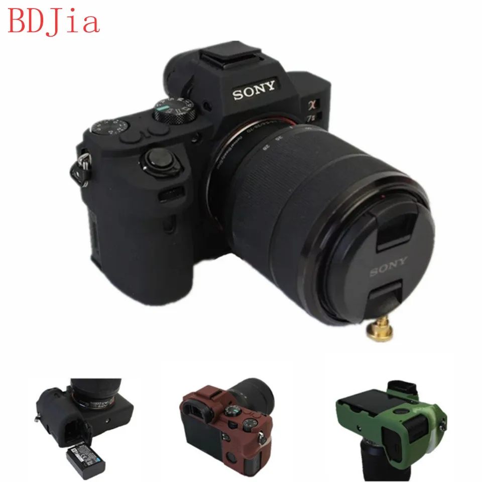 

Hot Sale Silicone Camera Case Bag Cover for Sony ILCE-7RII A7II A7RII A7SII In 3 Colors,Free Shipping