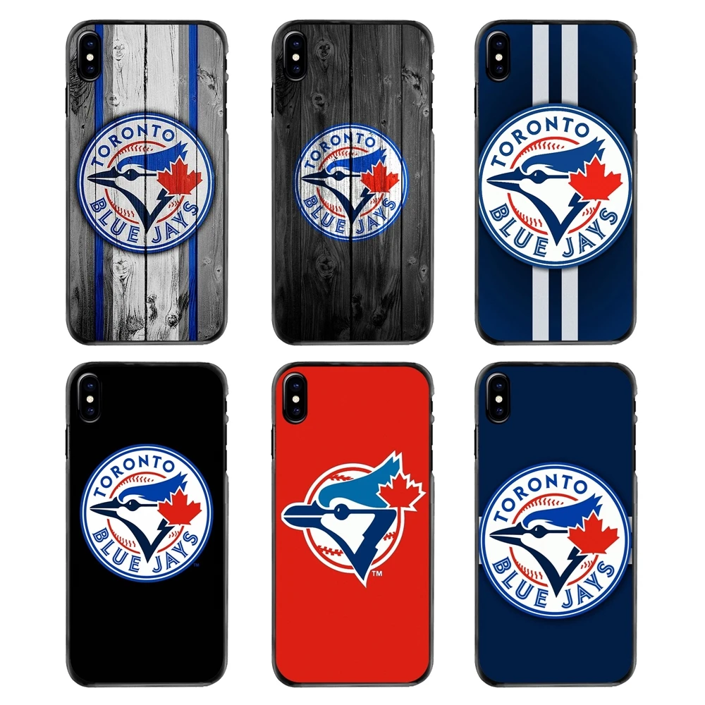 Для iPhone 4 4S 5 5S 5C SE 6 S 7 8 Plus X XR XS Max iPod Touch Бейсбол Toronto Blue Jays аксессуар логотип Чехол