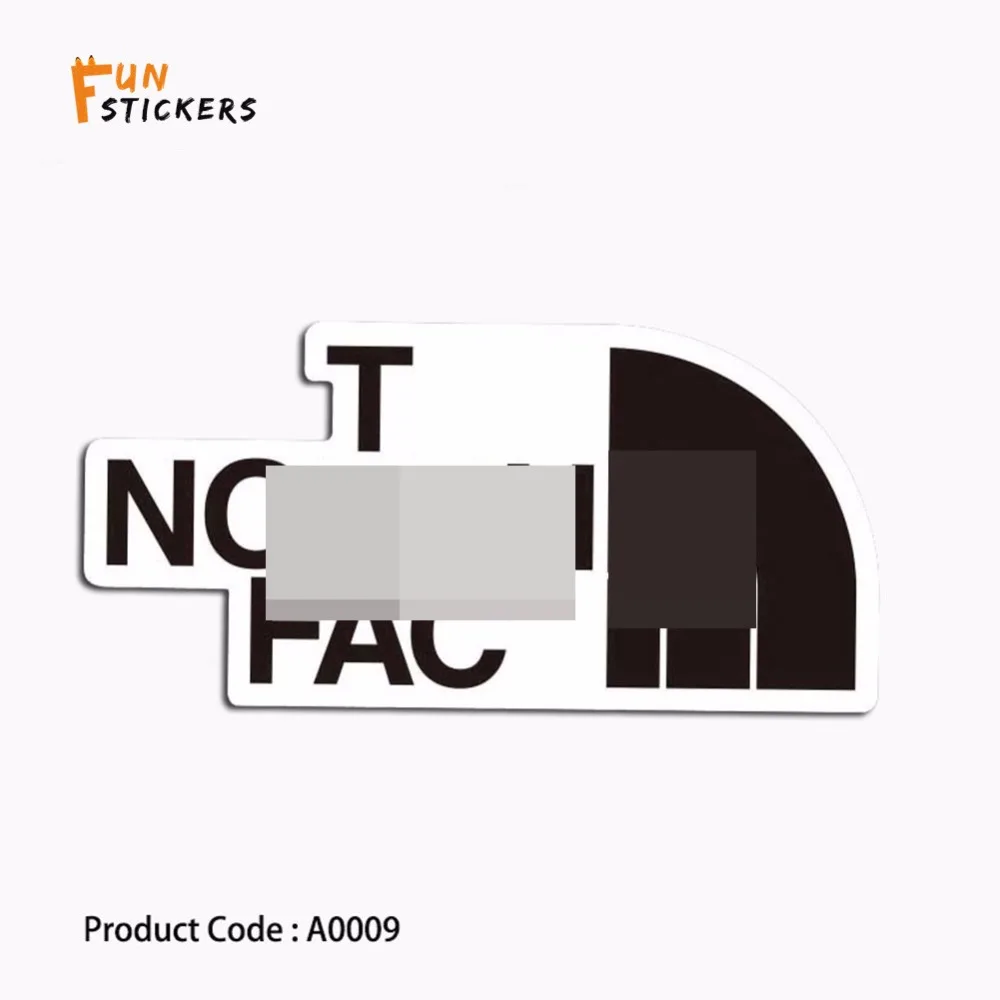The North Face Black And White Text Trademark Waterproof Sticker Toy Laptop Mobile Phone Guitar Skateboard Luggage Sticker A0009 Aliexpress Toys Hobbies