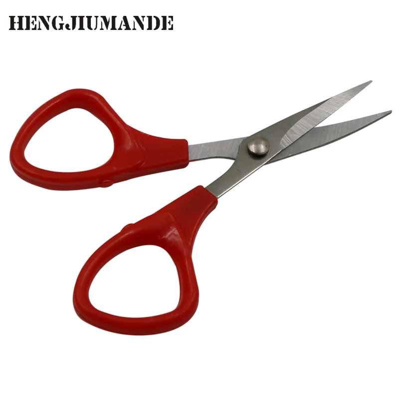 

2 Pcs Elbow Thread Scissors Sewing Fabric Liner Craft Tailor Embroidery Tailor Tools Head cocked Small Scissors