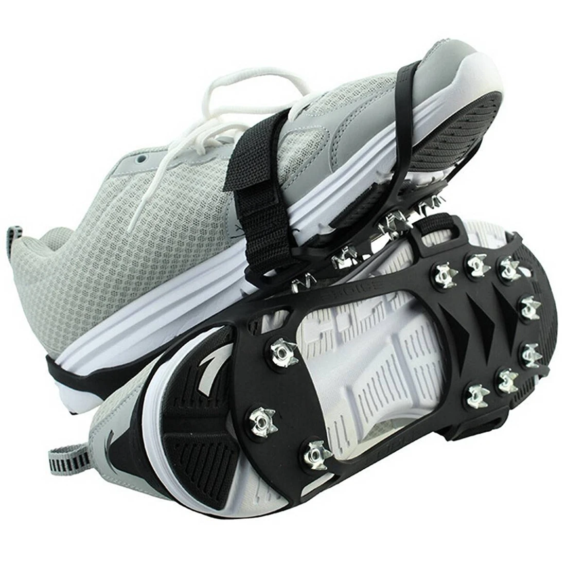 ABDB Shoe spikes Shoe claws, anti-slip crampons shoes, spikes Snow chain for the boot ABDB Shoe spikes Shoe claws, anti-slip crampons shoes, spikes Snow chain for the boot