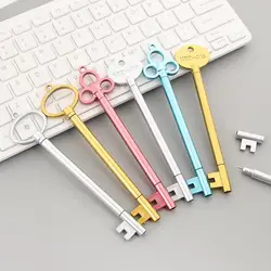 Jonvon Satone 30 Pcs Creative Key Gel Pen Ink Neutral Pens Restore Ancient Ways Golden Marker Pen Stationery School Office Gifts
