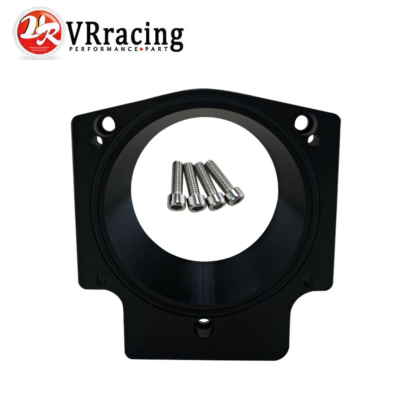 

VR RACING - Manifold Adapter Plate for 102MM THROTTLE BODY FOR G M GEN III LS1 LS2 LS6 LSX LS4 Black VR-TBS51