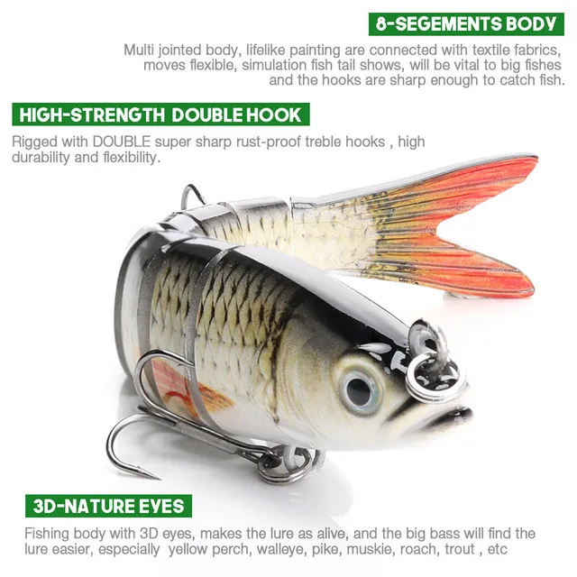 VTAVTA-conjunto de señuelos de pesca, 5 uds., Wobblers, Crankbaits, caja de pesca para Wobblers Swimbait, Kit de cebo Artificial, señuelo duro, aparejos de pesca VTAVTA-conjunto de señuelos de pesca, 5 uds., Wobblers, Crankbaits, caja de pesca para Wobblers Swimbait, Kit de cebo Artificial, señuelo duro, aparejos de pesca
