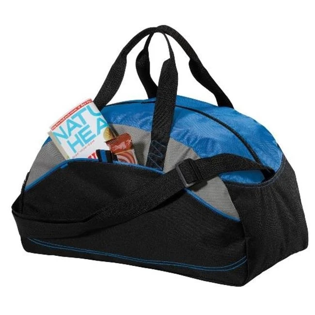 Port Authority BG1060 Small Contrast Duffel Bag Royal - One Size