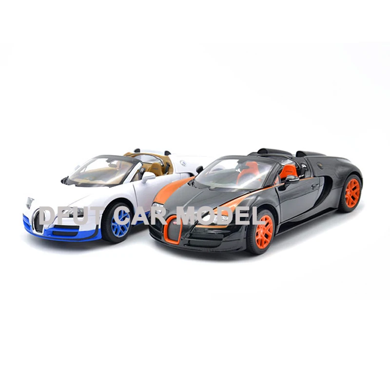 Bugatti сплава автомобиля масштаба 1:18 Veyron 43900 модель Ограниченная серия модель Цвет коробка посылка игрушки для детей Детский подарок