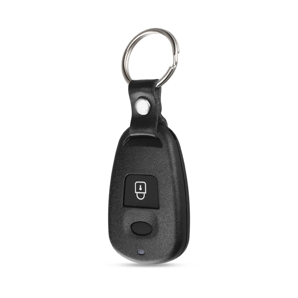 Чехол KEYYOU для замены автомобильного ключа для hyundai Elantra Santa FE Atos Trajet, чехол для дистанционного ключа с резиновыми кнопками