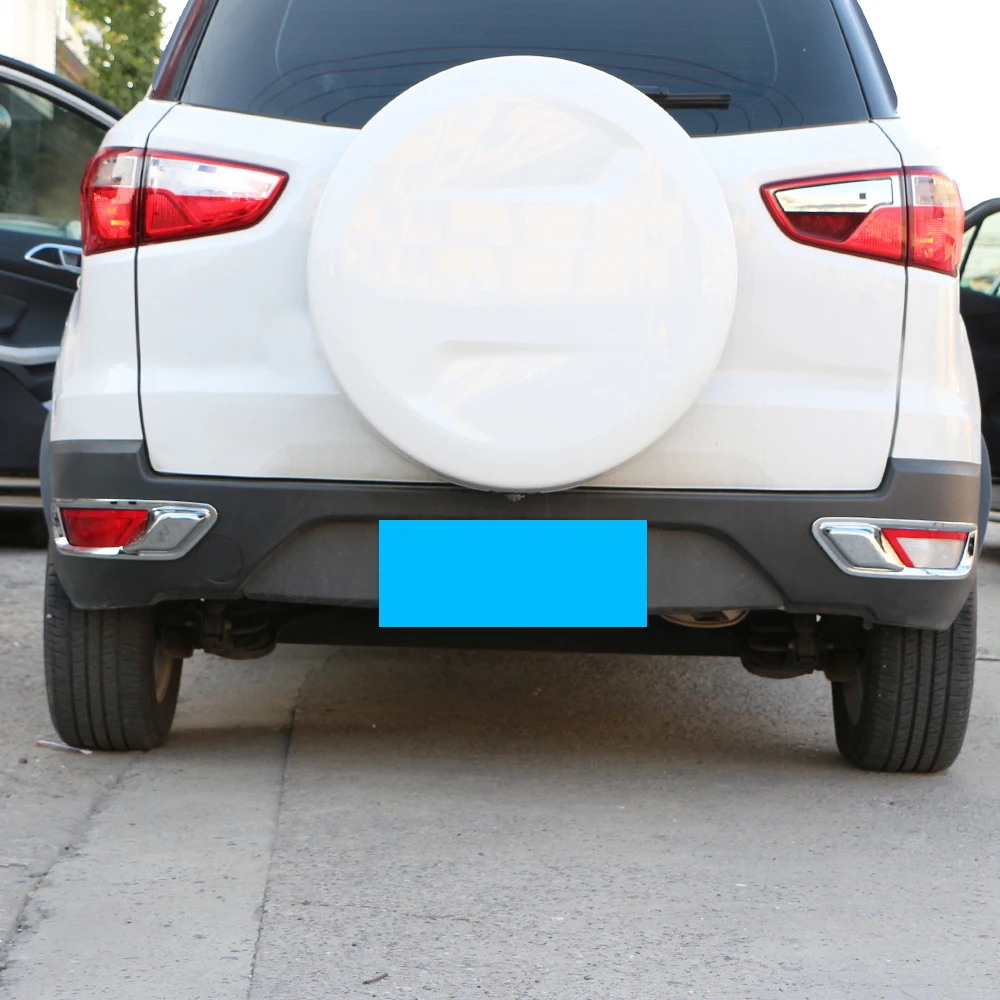 1 пара задняя противотуманная фара для Ford Ecosport 2013 2014 2015 2016 2017|Хромирование| |