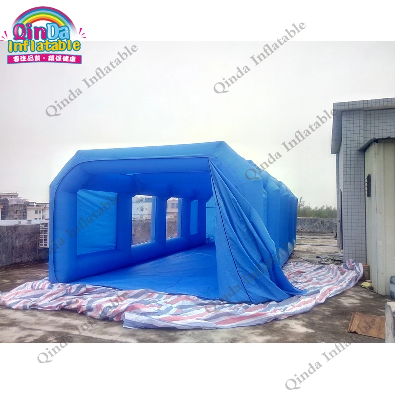 Гуанчжоу Qinda портативный надувной автомобиль гаражные палатки, надувной автомобиль спрей краска стенд для продажи