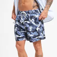 Модные Для мужчин с ремешком Гавайский пляжный подходит спортивный быстрый сухой повседневные шорты, брюки J5@ Быстросохнущая Спортивная одежда для бега пляжные шорты