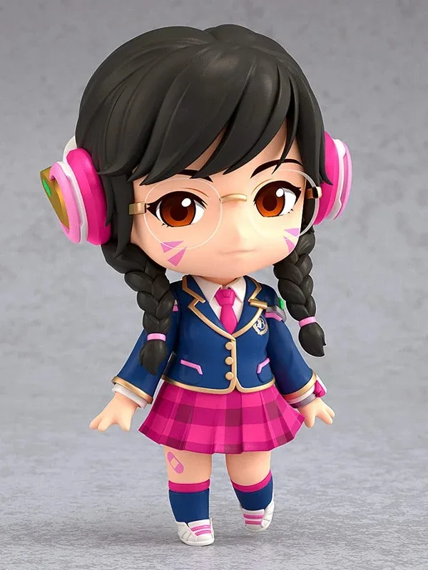 【手办】GSC《守望先锋》D.Va 学园造型 粘土人手办开定 模玩萌物 |趣动漫 【手办】GSC《守望先锋》D.Va 学园造型 粘土人手办开定- 趣动漫