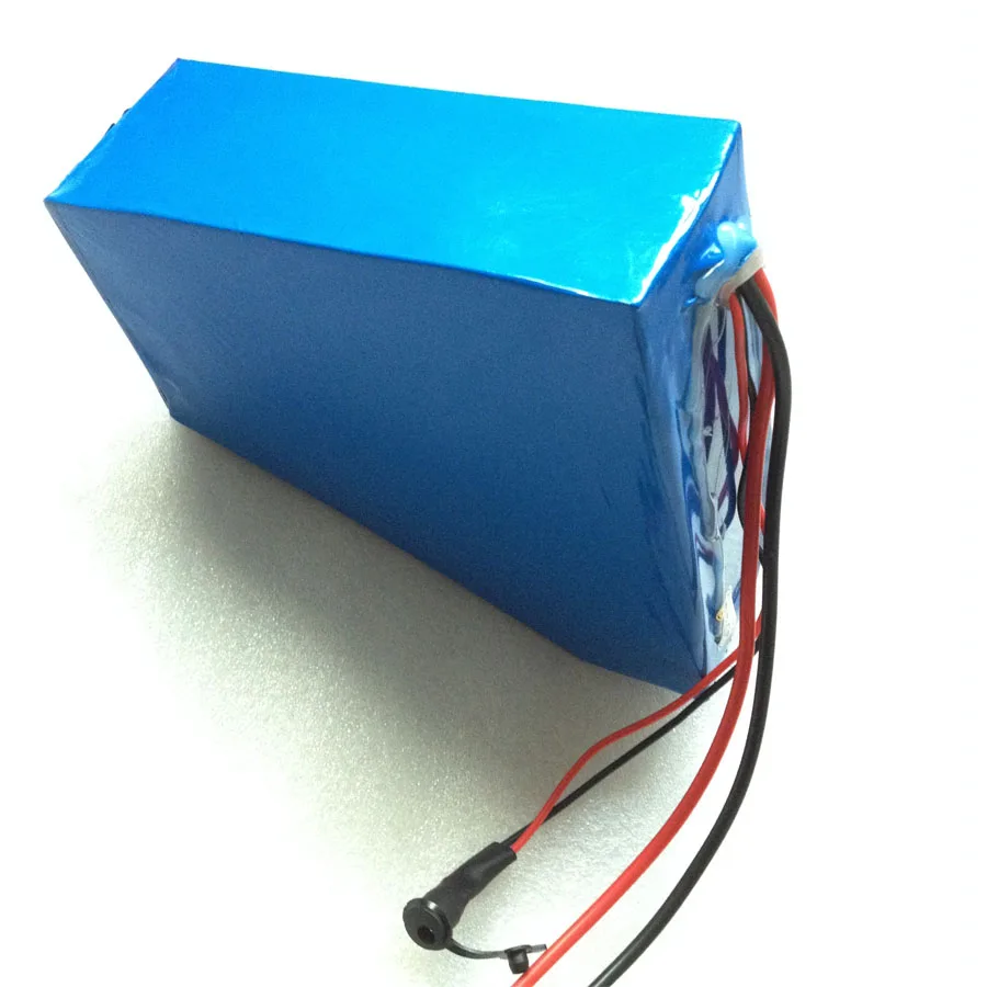 Factory DIY 36 volt triangle battery pack with charger and 30A BMS for